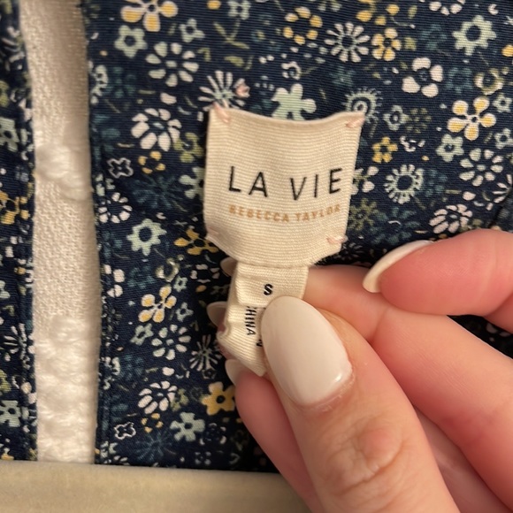 Rebecca Taylor Floral Jumpsuit Size Small - Picture 5 of 6